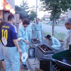 社内バーベキュー大会