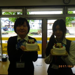 座間さん・鶴田さんお誕生日おめでとうございます！