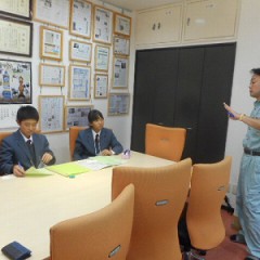 幕張本郷中学校の生徒様が職場体験にいらっしゃいました